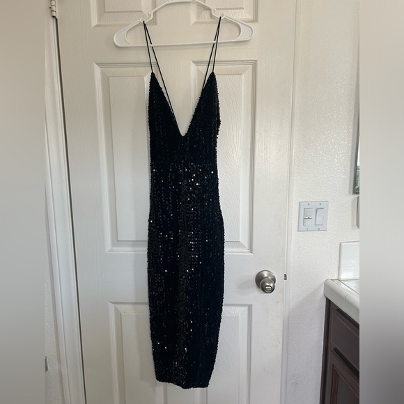 NWOT sequin midi dress size M from fashionova - Picture 3 of 3